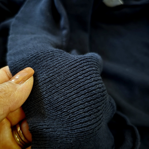 Anthropology Moth Ruffled V-Neck Sweater - Picture 10 of 12